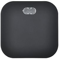 GLORY Выключатель 1-клавишный для открытой установки с индикацией 10А ВС20-1-1-ХЧм черный матовый IEK | код EVH11-K02M-10 | IEK