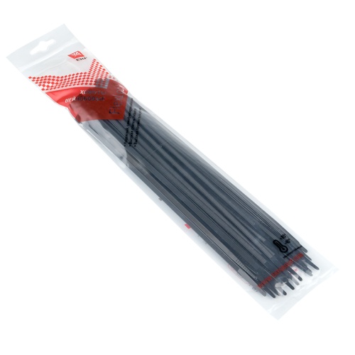 Хомут P6,6 стандартный (ч), 4,8x250 (50шт) FlexLock PROxima | код plc-fl-ctsb-4.8x250-r | EKF Хомут P6,6 стандартный (ч), 4,8x250 (50шт) FlexLock PROxima | код plc-fl-ctsb-4.8x250-r | EKF