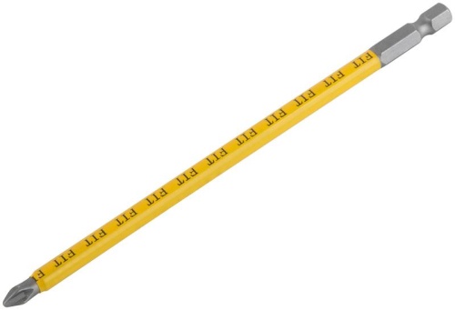 Биты кованые сталь S2 односторонние 100 мм PH2 Профи 2 шт блистер | код 57510 | FIT фото 2 Биты кованые сталь S2 односторонние 100 мм PH2 Профи 2 шт блистер | код 57510 | FIT фото 2