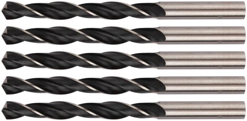 Сверла по металлу HSS черненые 10,0x133 мм (5 шт) | код 33600 | FIT фото 5 Сверла по металлу HSS черненые 10,0x133 мм (5 шт) | код 33600 | FIT фото 5