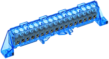 TEKFOR Шина N ноль в комб. изол. Стойка 6х9-17-С IEK | код TF-NN10-17-DP-K07 | IEK