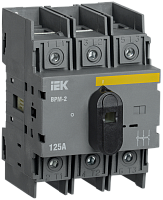 Выключатель-разъединитель модульный 3п 125А ВРМ-2 | код MVR20-3-125 | IEK