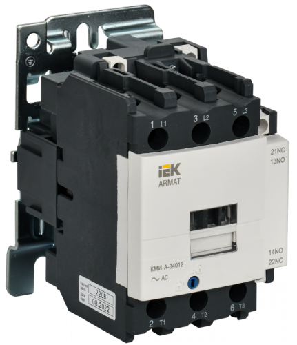 ARMAT Контактор КМИ-А-34012 LC1D 40А 24В/АС3 1НО/1НЗ IEK | код AR-ACC-31-040-024-11 | IEK