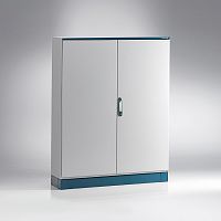 Щит ECOMP моноблочный 1400x1200x400мм (ВxШxГ) с монтажной панелью, RAL7035, IP55 | код ECOMP-121440 | ETA