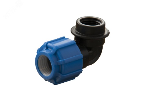 Отвод ПНД компрессионный ВР 40x1 1/4' | код 50024114 | Политэк Отвод ПНД компрессионный ВР 40x1 1/4' | код 50024114 | Политэк