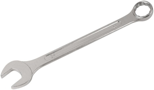 Ключ комбинированный ''Хард'', хромированное покрытие 24 мм | код 63154 | FIT фото 2