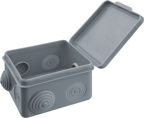 Коробка NSS-DB-80-80-50-7-GR распаячная открытого монтажа | код 93247 | Navigator Group Коробка NSS-DB-80-80-50-7-GR распаячная открытого монтажа | код 93247 | Navigator Group