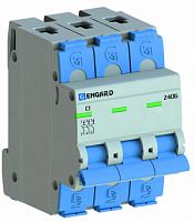 Автоматический выключатель Z406 3р C40 4,5кА | код Z406-3C-40 | Engard