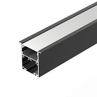 Профиль SL-LINIA52-3L-F-2000 ANOD BLACK L2000 алюм. Arlight 044685