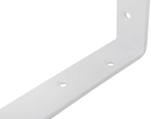 Уголок-кронштейн усиленный 250х200мм бел. КУРС 66105 фото 7