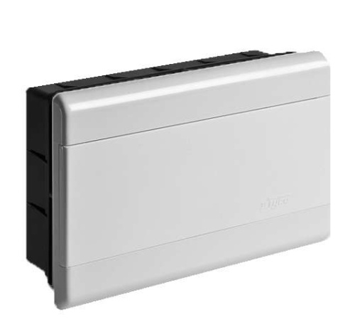 Щиток распределительный встраиваемый на 12 модулей с непрозрачной дверцей белый IP40 (ЩРв-П-12) | код 68112Б | Ruvinil Щиток распределительный встраиваемый на 12 модулей с непрозрачной дверцей белый IP40 (ЩРв-П-12) | код 68112Б | Ruvinil