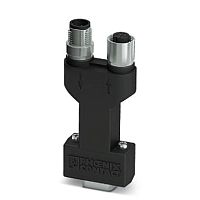 Шинный штекер D-SUB SUBCON-PLUS-PROFIB/AX/M12 | код 2902321 | PHOENIX CONTACT