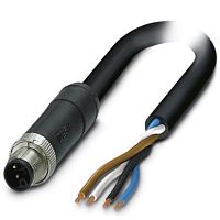 Силовой кабель SAC-4P-M12MSL/ 3,0-PUR | код 1425066 | PHOENIX CONTACT