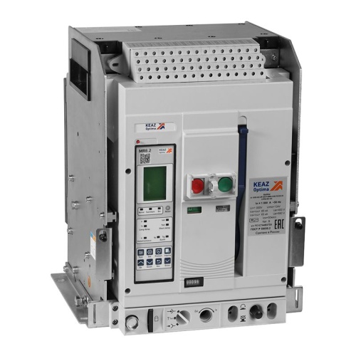 Выключатель автоматический OptiMat A-1600-S1-4P-50-D-MR8.2-B-C2200-M2-P05-S2-06 | код 366284 | КЭАЗ