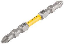 Биты кованые, сталь S2, двусторонние 65 мм PH2/РН2, Профи 2 шт., блистер | код 57542 | FIT