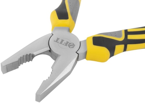 "Плоскогубцы комбинированные ""Смарт"", трехцветные прорезиненные ручки, никелевое покрытие 180 мм" | код 50664 | FIT фото 7 "Плоскогубцы комбинированные ""Смарт"", трехцветные прорезиненные ручки, никелевое покрытие 180 мм" | код 50664 | FIT фото 7