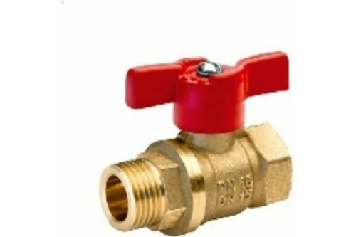 Кран шаровой 11Б27п1 Ду15 А31/1 ВН бабочка PN40 | код БАЗ.А31.1.15.PN40 | БАЗ