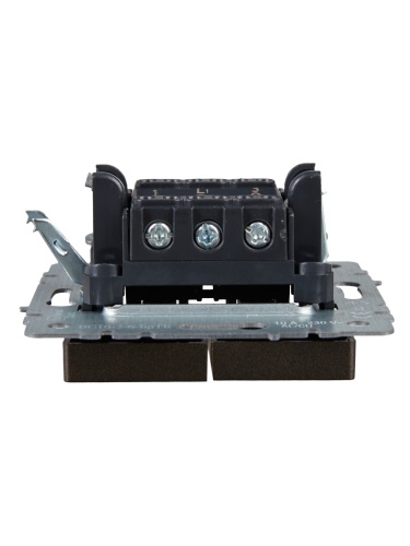 BRITE Выключатель 2-клавишный проходной 10А ВС10-2-6-БрТБ темная бронза | код BR-V22-0-10-K45 | IEK фото 3 BRITE Выключатель 2-клавишный проходной 10А ВС10-2-6-БрТБ темная бронза | код BR-V22-0-10-K45 | IEK фото 3