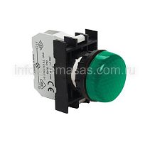 Светосигнальная арматура 12-30V AC/DC, зеленая B090XY | код B090XY| EMAS