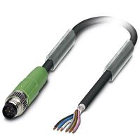Кабель для датчика / исполнительного элемента SAC-6P-M 8MS/ 1,5-PUR SH | код 1522299 | PHOENIX CONTACT
