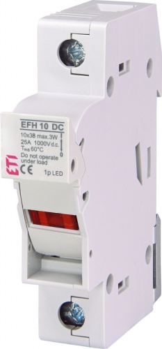 Разъединитель EFH 10 1P-LED 25A 1000V DC | код 002540211 | ETI