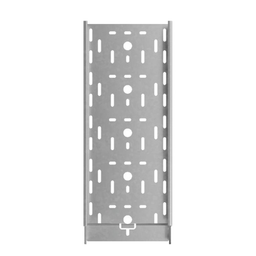 Лоток листовой перфорированный 200х50 L3000 сталь 0.8мм "БЫСТРЫЙ МОНТАЖ ПЛЮС" LPplus50-200-0.8-3000 оцинк. КМ PL0215 фото 2