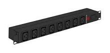 Блок распределения питания NT SOC 230.16A1-8С19-С20 B 345133 гор.размещ. 8xC19 16A C20 | код 1786580 | NT
