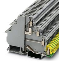 Заземляющие клеммы для выполнения проводки в зданиях VIOK 1,5-D/TG/D/PE | код 3011067 | PHOENIX CONTACT