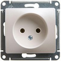 Розетка GLOSSA, скрытый монтаж, перламутр | код. GSL000641 | Schneider Electric