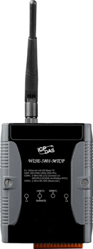 WISE-5801-MTCP User-defined I/O & Data Logger Module with SMS Function for Modbus TCP Devices | код 00-06097645 | ICP DAS