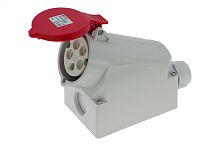 Розетка настенная 32A/400V/3P+N+E/IP44 | код CA1557 | INPIN