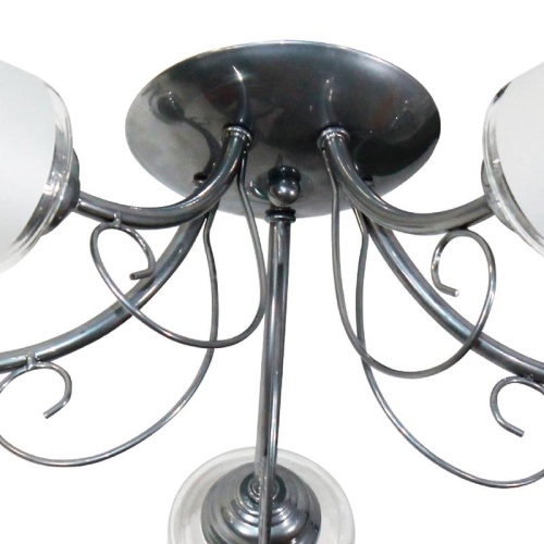 Светильник Мия 151 хром (Плафон 8387) НСБ 01-5х60-131 Е27 ИУ | код 1005404482 | Элетех фото 4 Светильник Мия 151 хром (Плафон 8387) НСБ 01-5х60-131 Е27 ИУ | код 1005404482 | Элетех фото 4