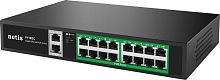 Коммутатор Netis P116GC (L2) 18x1Гбит/с 16PoE+ 240W неуправляемый | код 2010157 | NETIS