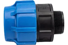 Муфта ПНД компрессионная НР 63 х 2' | код 50030063 | Политэк