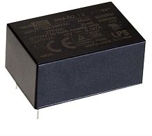 Источник питания AC-DC, 2Вт, вход 85…305В AC 47…63 Гц, 120...370B DC, выход 5В/400мА, изоляция 3000В AC, в корпусе на плату 33.7х22.2х16мм, -30...+85C, поверхностный монтаж | код IRM-02-5S | MeanWell