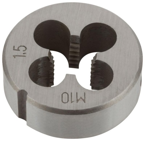 Плашка метрическая, легированная сталь М10х1.5 мм | код 70828 | FIT фото 2 Плашка метрическая, легированная сталь М10х1.5 мм | код 70828 | FIT фото 2