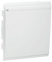 Бокс ЩРВ-П-24 мод. встраив. пластик IP41 PRIME бел. дверь | код MKP82-V-24-WD-41-10 | IEK
