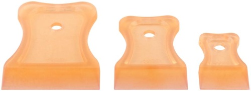 Шпатели, мягкий пластик, 40/60/80 мм, набор 3 шт, цветные | код 6881 | FIT фото 4 Шпатели, мягкий пластик, 40/60/80 мм, набор 3 шт, цветные | код 6881 | FIT фото 4