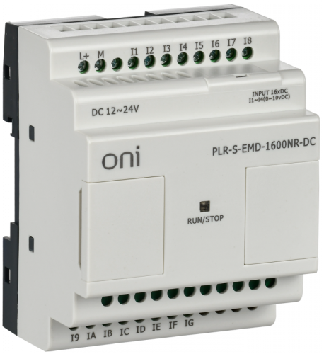 Логическое реле PLR-S. 16DI ONI | код PLR-S-EMD-1600NR-DC | ONI