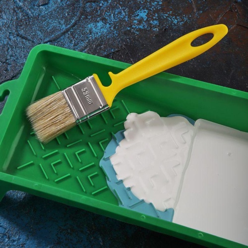 Кисть плоская для эмали 35х10 мм | код 89-0312 | REXANT фото 4