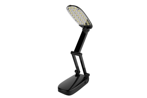 Светильник UF-703 С02 24LED настол. аккумулятор. черн. Ultraflash 13110