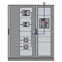 Профиль каркаса шкафа H=2000мм (4шт) | код. PUPM2000 | ABB