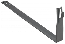 Дер. пр. кр. 6-8мм чер. кр. L=380мм оц. сталь TD IEK | код ZDP80-13-5-68-380 | IEK