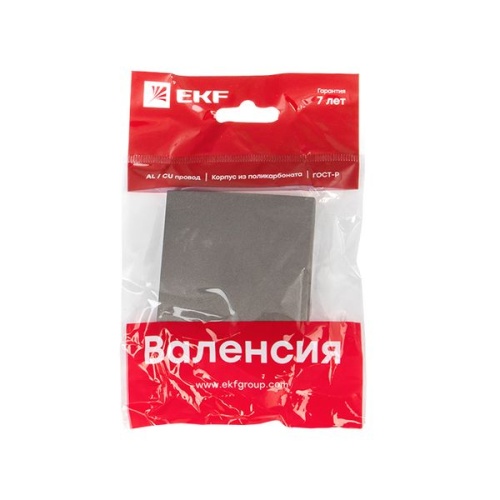 Валенсия лицевая панель выключателя 1-кл, 10А графит PROxima | код ESV10-L-021-60 | EKF фото 4 Валенсия лицевая панель выключателя 1-кл, 10А графит PROxima | код ESV10-L-021-60 | EKF фото 4