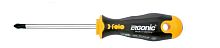 Отвертка Ergonic крестовая PZ 2х100 | код. 40120310 | FELO