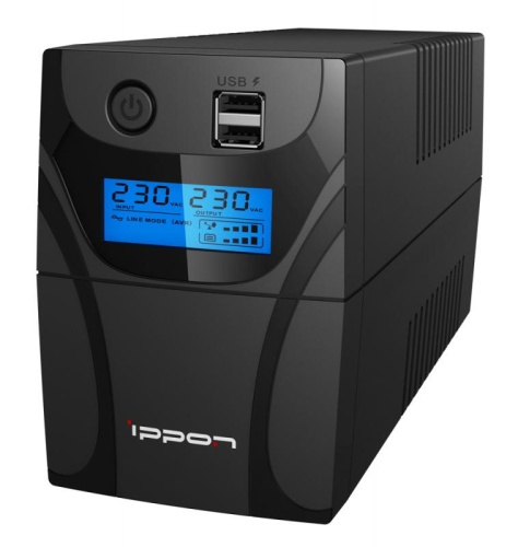 Источник бесперебойного питания Back Power Pro II 600 360Вт 600В.А черн. | код 1030300 | IPPON