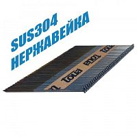 Гвоздь по дереву 2,87х63 рифл. нерж. SUS304 (3000шт.) | код 28763RISUS304 | TOUA