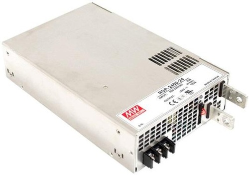 Источник питания AC-DC, 2400Вт, вход 180…264V AC, 47…63Гц /254…370В DC, выход 12В/0…166,7A, рег. вых=±10%Uном, изоляция 3000В AC, в корпусе 278х177,8х63.5мм, -20…+70С | код RSP-2400-12 | MeanWell