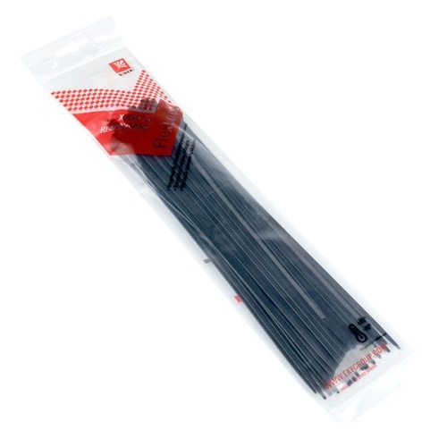 Хомут P6,6 стандартный (ч), 3,6x250 (50шт) FlexLock PROxima | код plc-fl-ctsb-3.6x250-r | EKF фото 2 Хомут P6,6 стандартный (ч), 3,6x250 (50шт) FlexLock PROxima | код plc-fl-ctsb-3.6x250-r | EKF фото 2