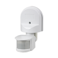 Датчик движения инфракрасный ДД 008 1200Вт 180 гр.12м IP44 белый IN HOME | код 4690612033839 | IN HOME